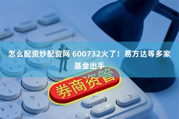 怎么配资炒配资网 600732火了！易方达等多家基金出手
